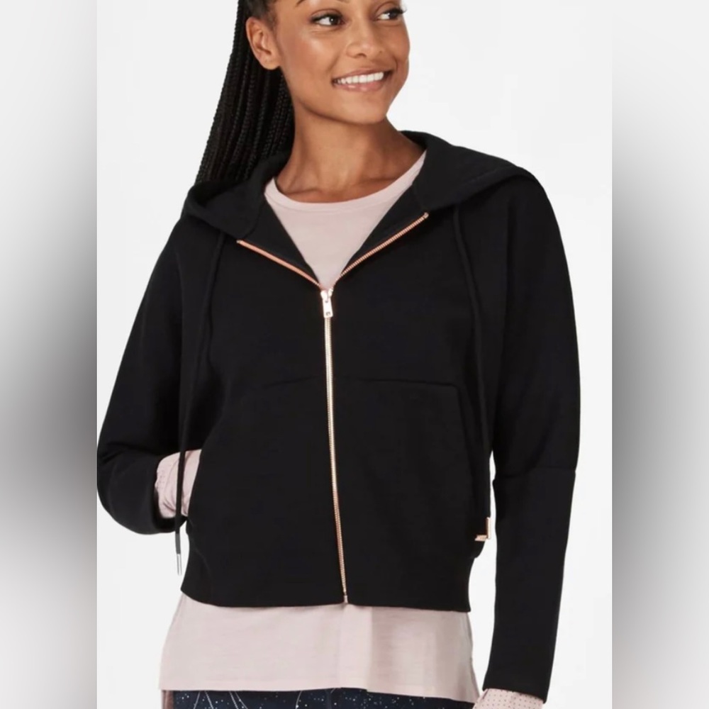 Sweaty Betty Cool It Full Zip Hoodie. EUC, not sure I ever wore it.
